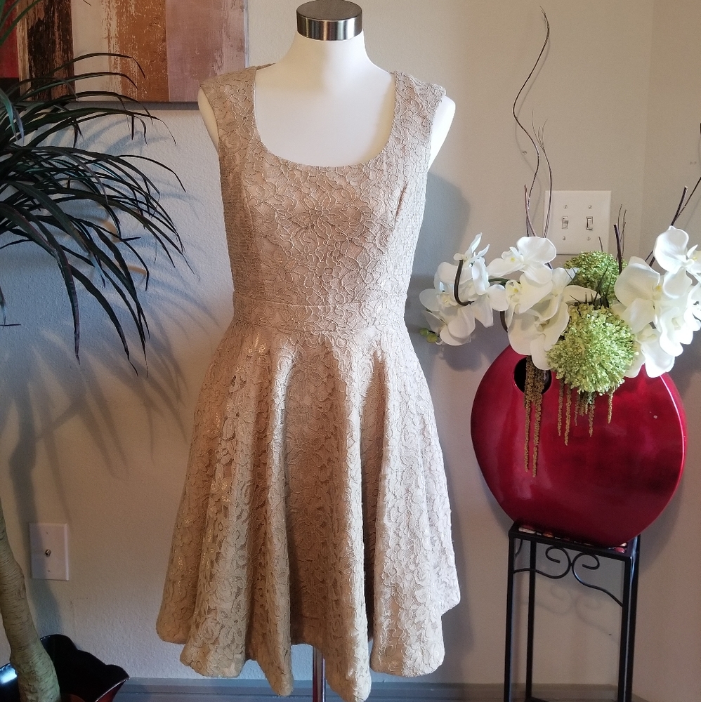 Jessica Simpson Ivory Dress Size 8